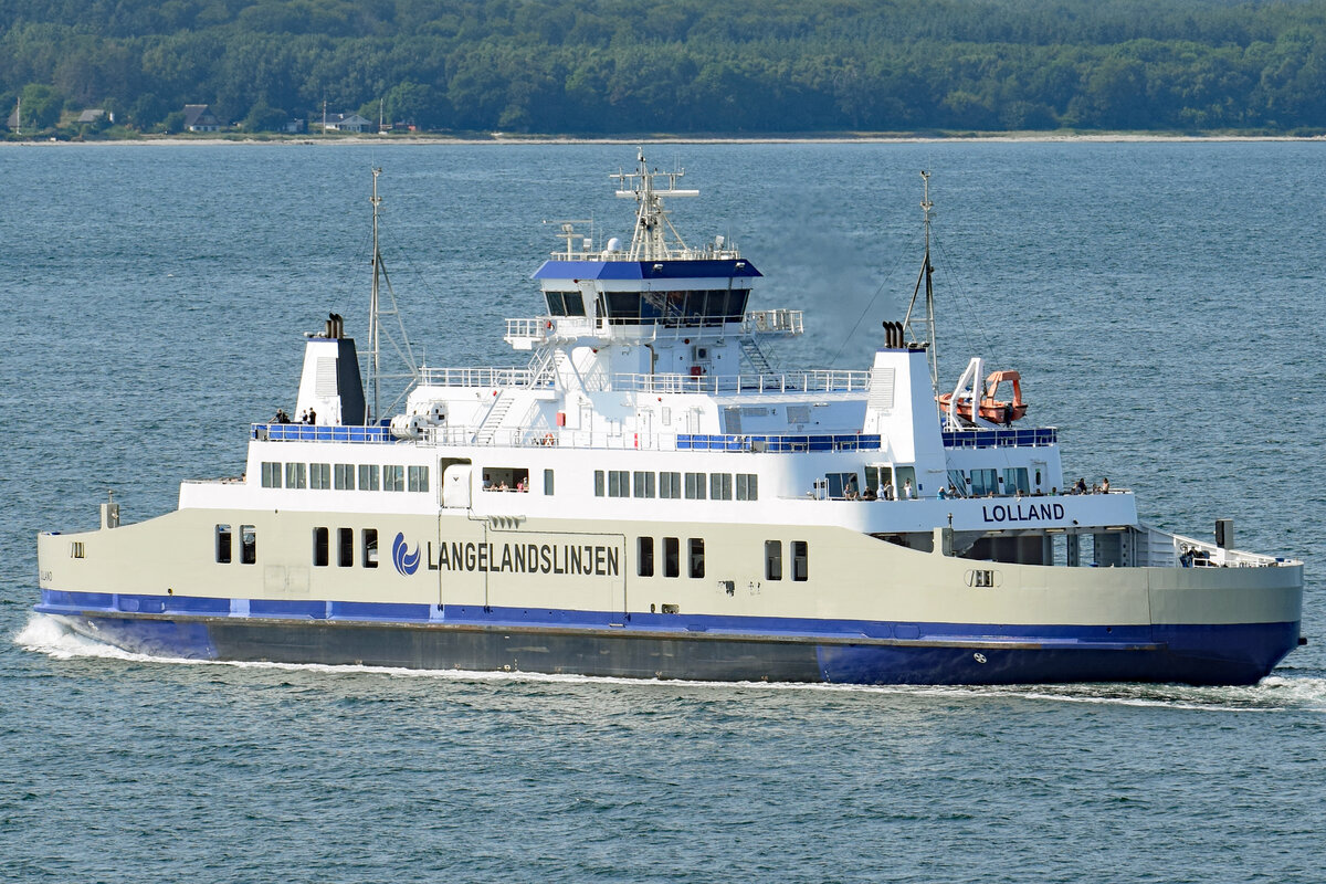 LOLLAND (IMO 9594690) am 17.07.2021 in der Ostsee