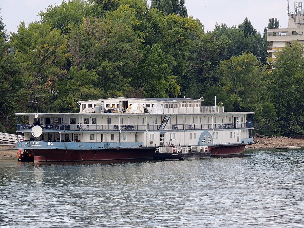 LOM-Aquamarina, als Boathotel in Budapest; 130827