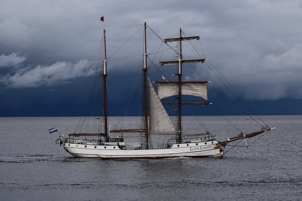 LOTH LORIEN , Passagierschiff , IMO 5254151 , Baujahr 1907 , 48 × 6m , 16.09.2017 Cuxhaven