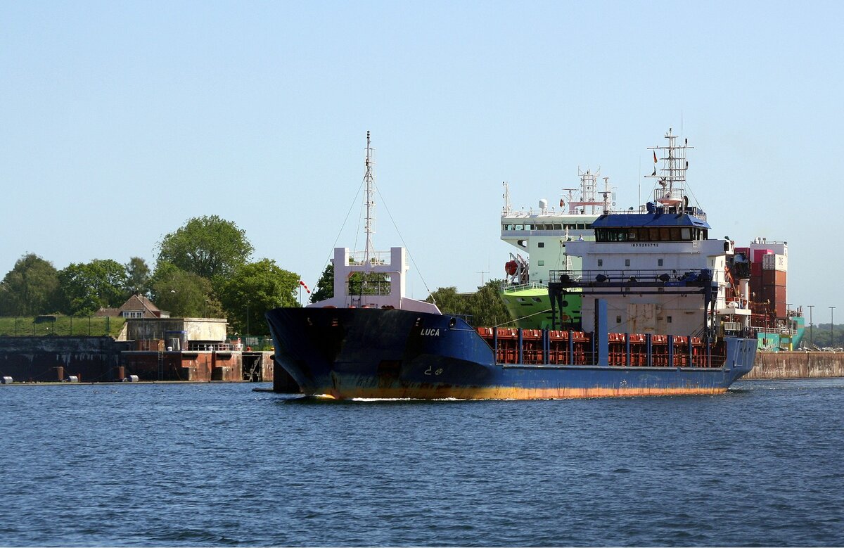 LUCA | Massengutfrachter | IMO 9286712 | Mai 2026 | Kiel - Holtenau 