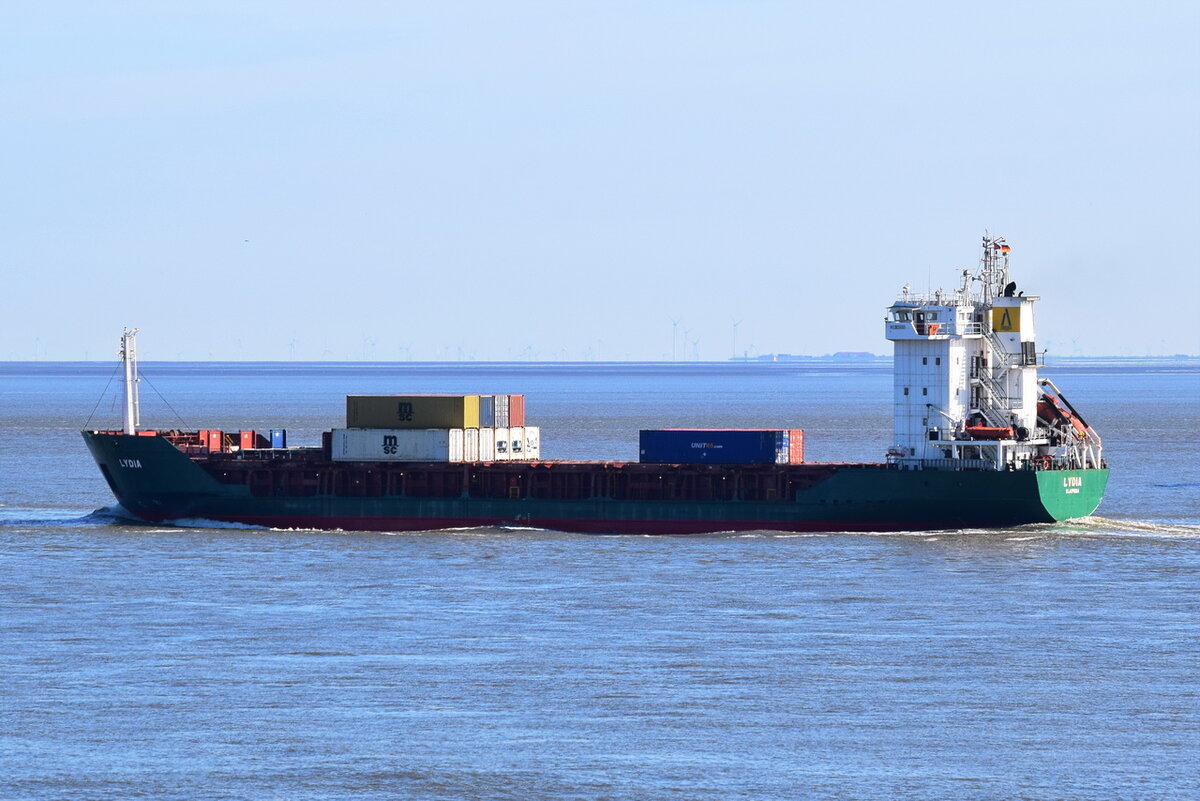 LYDIA , General Cargo , IMO 9125657 , Baujahr 1996 , 99.98 x 16.5 m , Cuxhaven , 19.04.2022