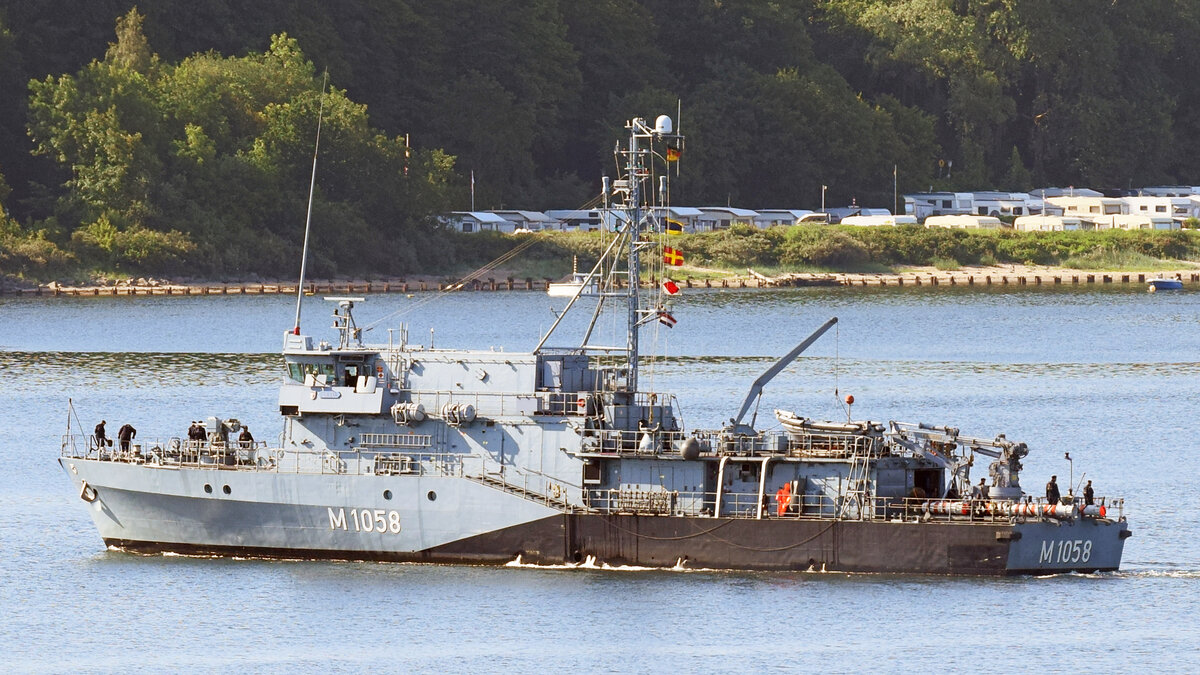 M 1065 FULDA am 15.06.2022 in der Kieler Förde