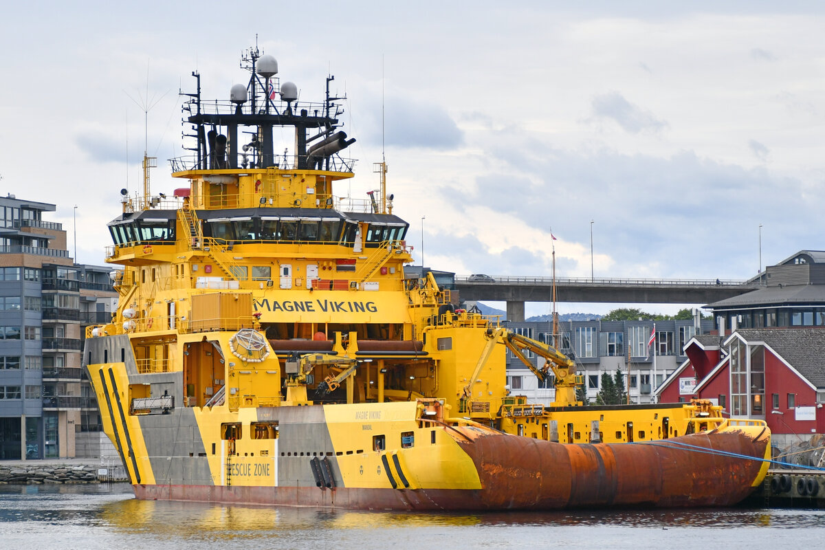 MAGNE VIKING (IMO 9423839) am 05.09.2022 in Stavanger / Norwegen