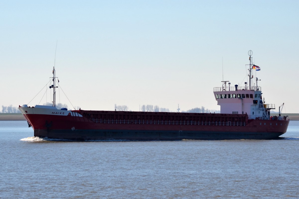 MAIKE  Stückgutschiff     12.03.2014   Bremerhaven