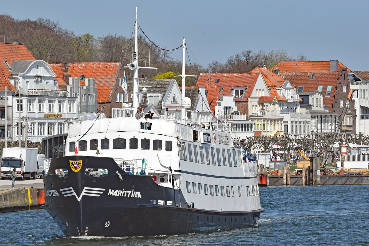 MARITTIMA (IMO 5315412) am 22.4.2018 in Lübeck-Travemünde