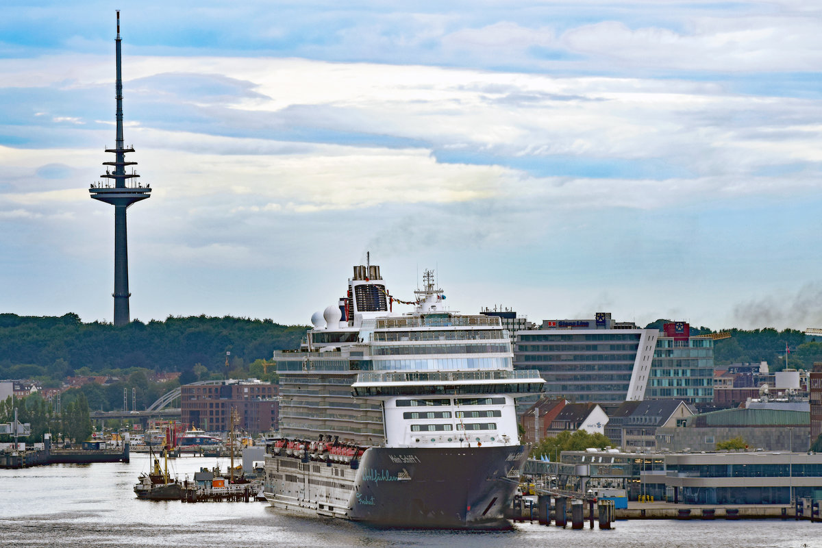 MEIN SCHIFF 1 am 21.08.2020 in Kiel