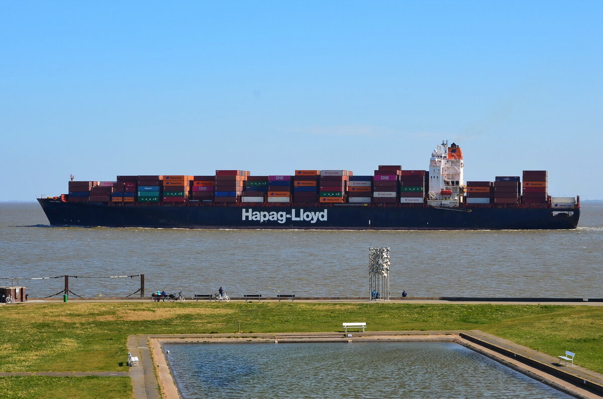 MISSOURI EXPRESS , Containerschiff , IMO 9349552 , Baujahr  2008 , 306 x 40 m , 6921 TEU , Cuxhaven , 22.04.2022
