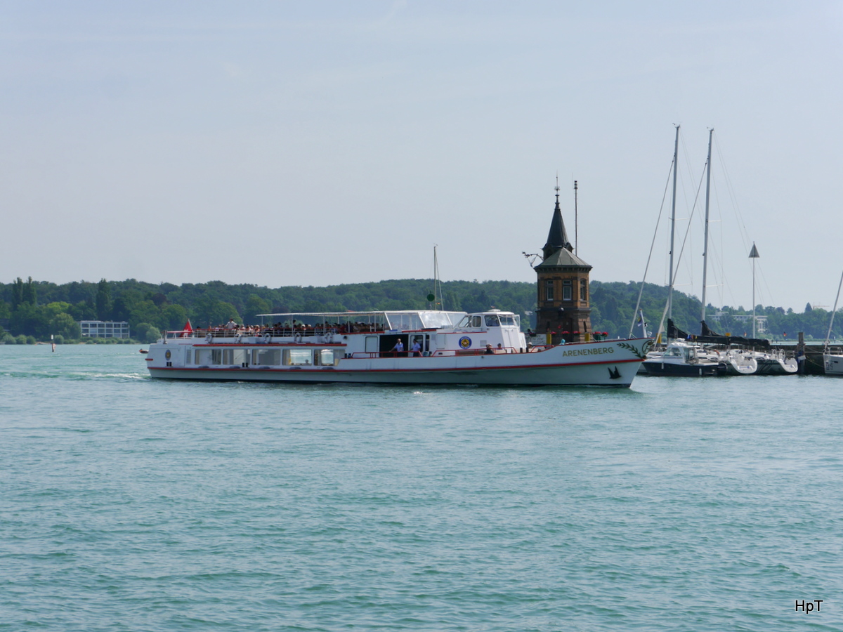 MS Arenennberg in Konstanz am 12.07.2015