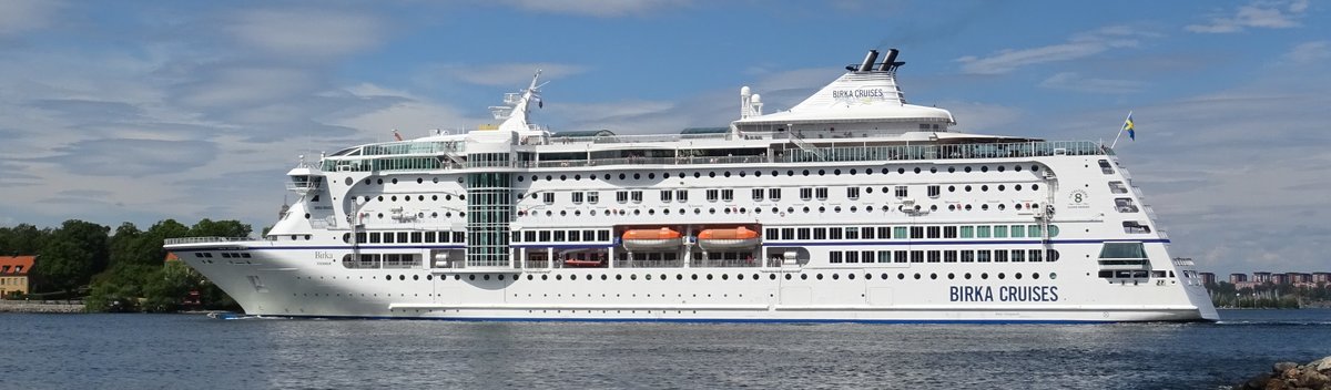 MS Birka Stockholm in Stockholm im Juli 18