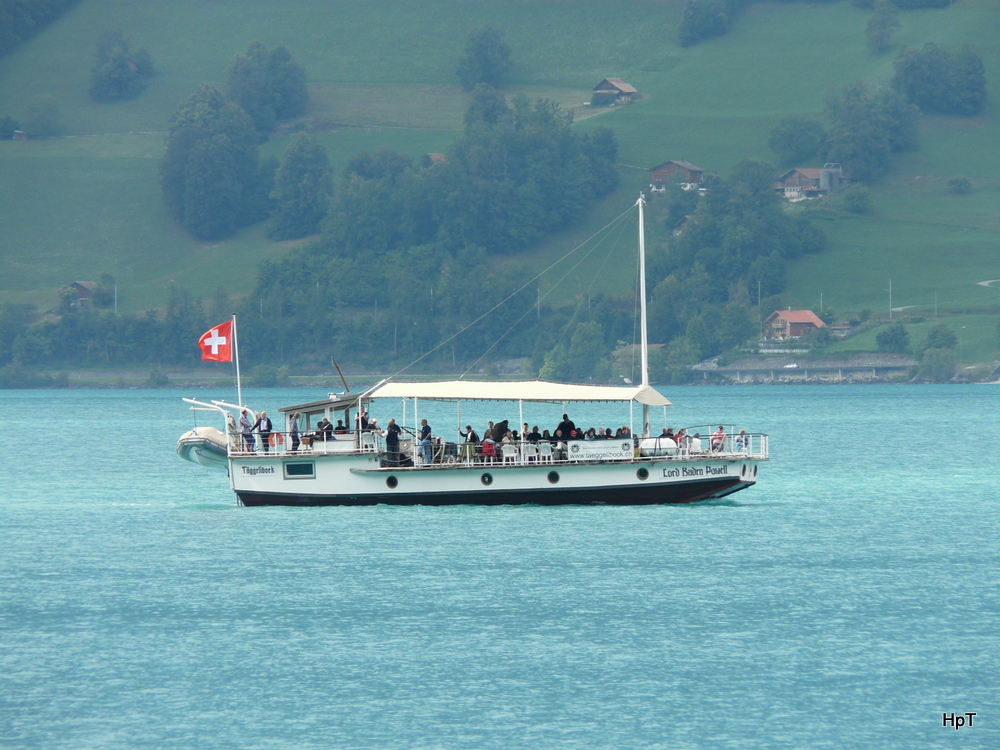 MS Lord Baden Powell unterwegs auf Extrafahrt auf dem Brienzersee am 01.09.2013