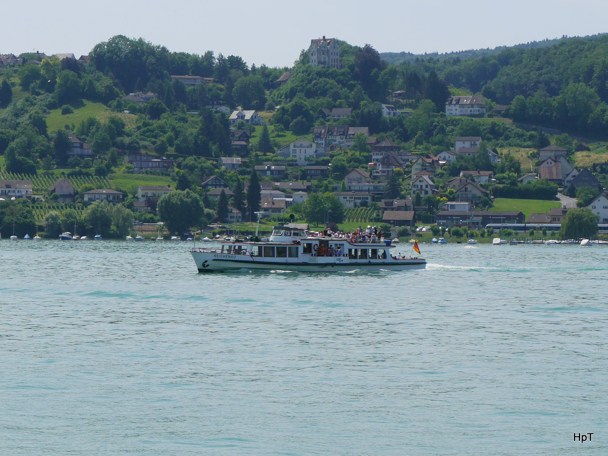 MS Reichenau unterwegs bei Mannenbach am 12.07.2015