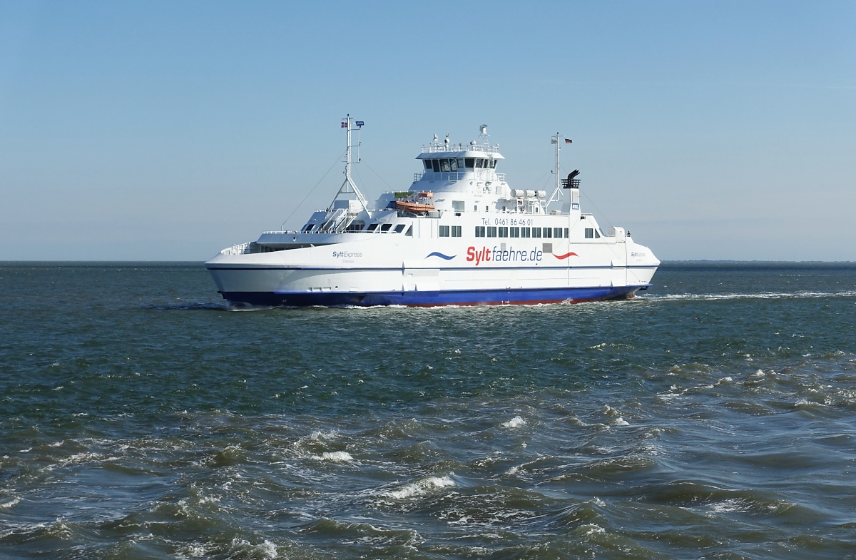 MS "SYLTEXPRESS" der RømøSylt Linie GmbH & Co