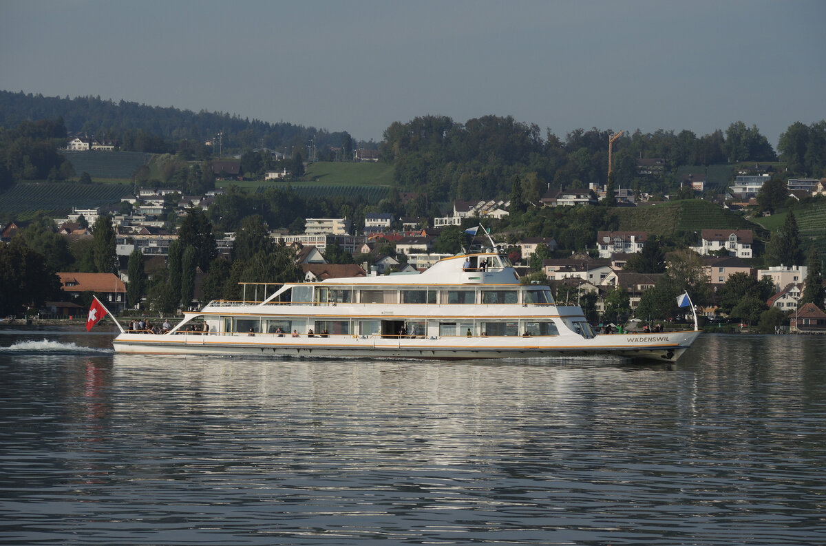 MS WÄDENSWIL bei Stäfa am 22.09.2016.