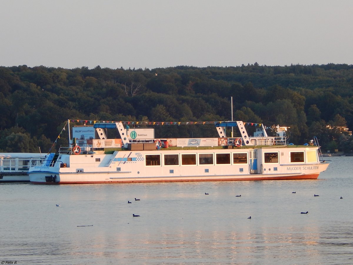  Mudder Schulten  auf dem Tollensesee in Neubrandenburg am 03.09.2018