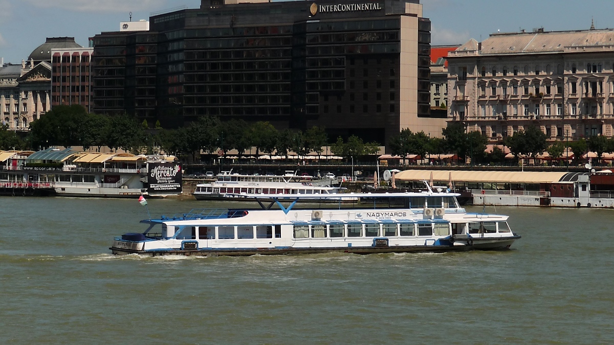  Nagymaros  auf der Donau in Budapest, 7.8.16