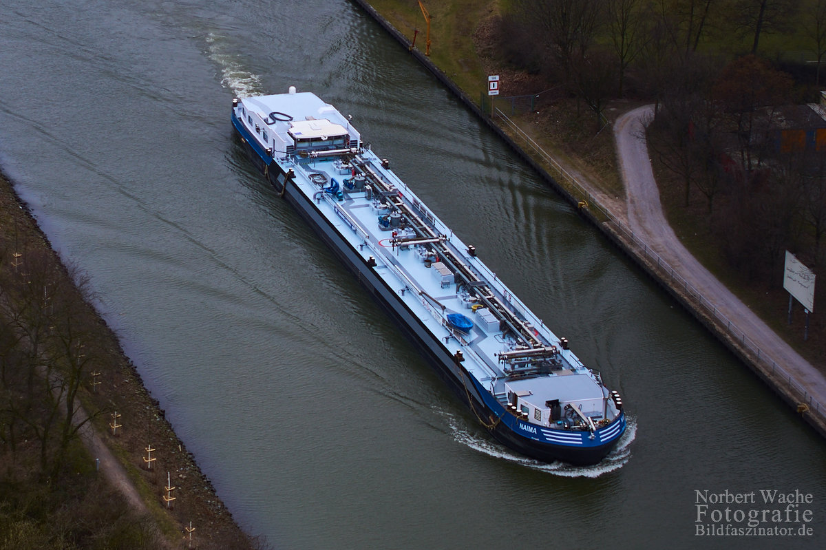 NAIMA
MMSI: 211550390 - DE

Rhein-Herne-Kanal/ Oberhausen/ Deutschland am 22.03.2016
