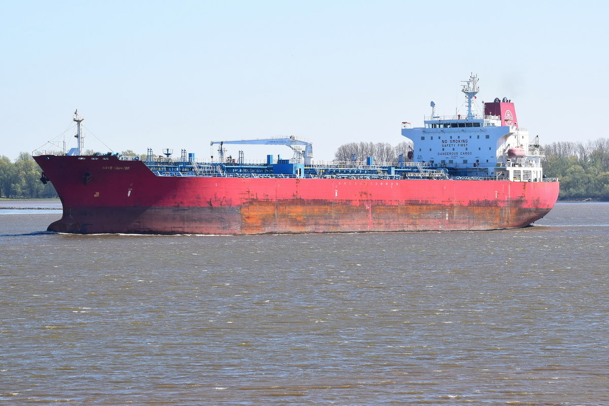 NAVE EQUATOR , Tanker , IMO 9399923 , Baujahr 2009 , 183 × 32.21m , Grünendeich , 22.04.2019