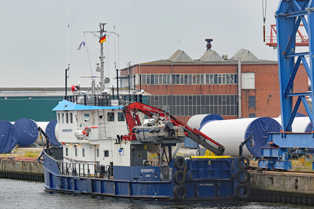 NOORSUPPLY (IMO: 8741868) am 06.07.2019 in Lübeck 