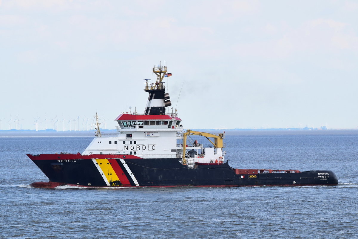 NORDIC , Schlepper , IMO 9525962 , Baujahr 2010 , 78.29 x 16.53 m , 03.06.2020 , Cuxhaven