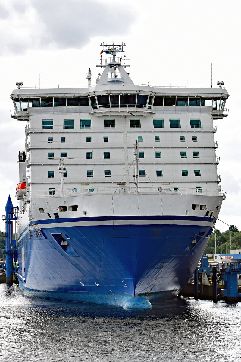 NORDLINK (Finnlines) am 13.08.2017 am Skandinavienkai in Lübeck-Travemünde