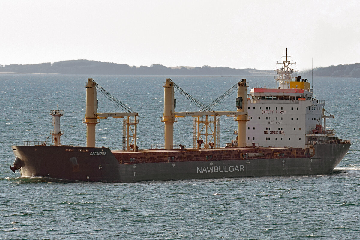 OBORISHTE (IMO 9415167) am 17.7.2021 in der Ostsee