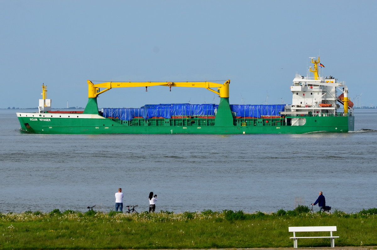 OCEAN VOYAGER , General Cargo  , IMO 9366160 , Baujahr 2012 , 103 x 18 m  , 15.05.2017  Cuxhaven