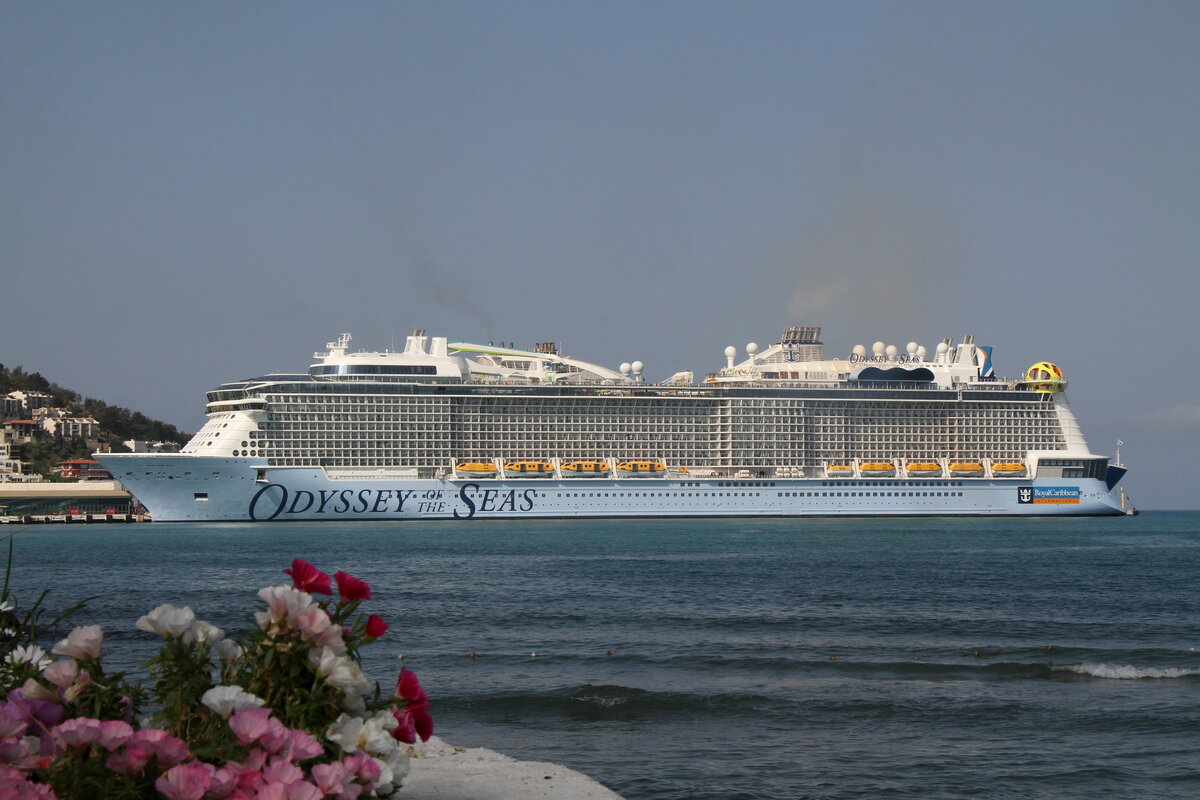 Odyssey of the Seas am 11.05.2022 in Kusadasi (Türkei)