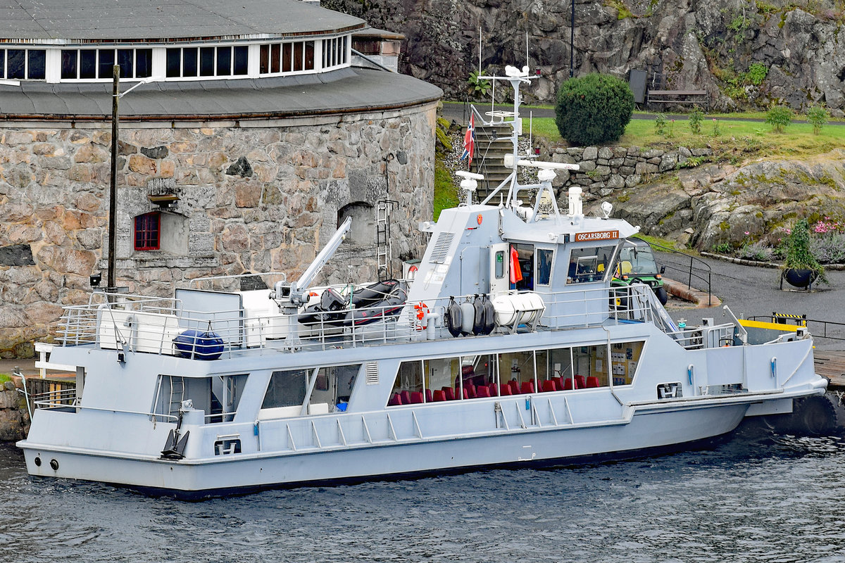 OSCARSBORG II (IMO: 8656128) am 22.08.2020 in Oscarsborg / Oslofjord