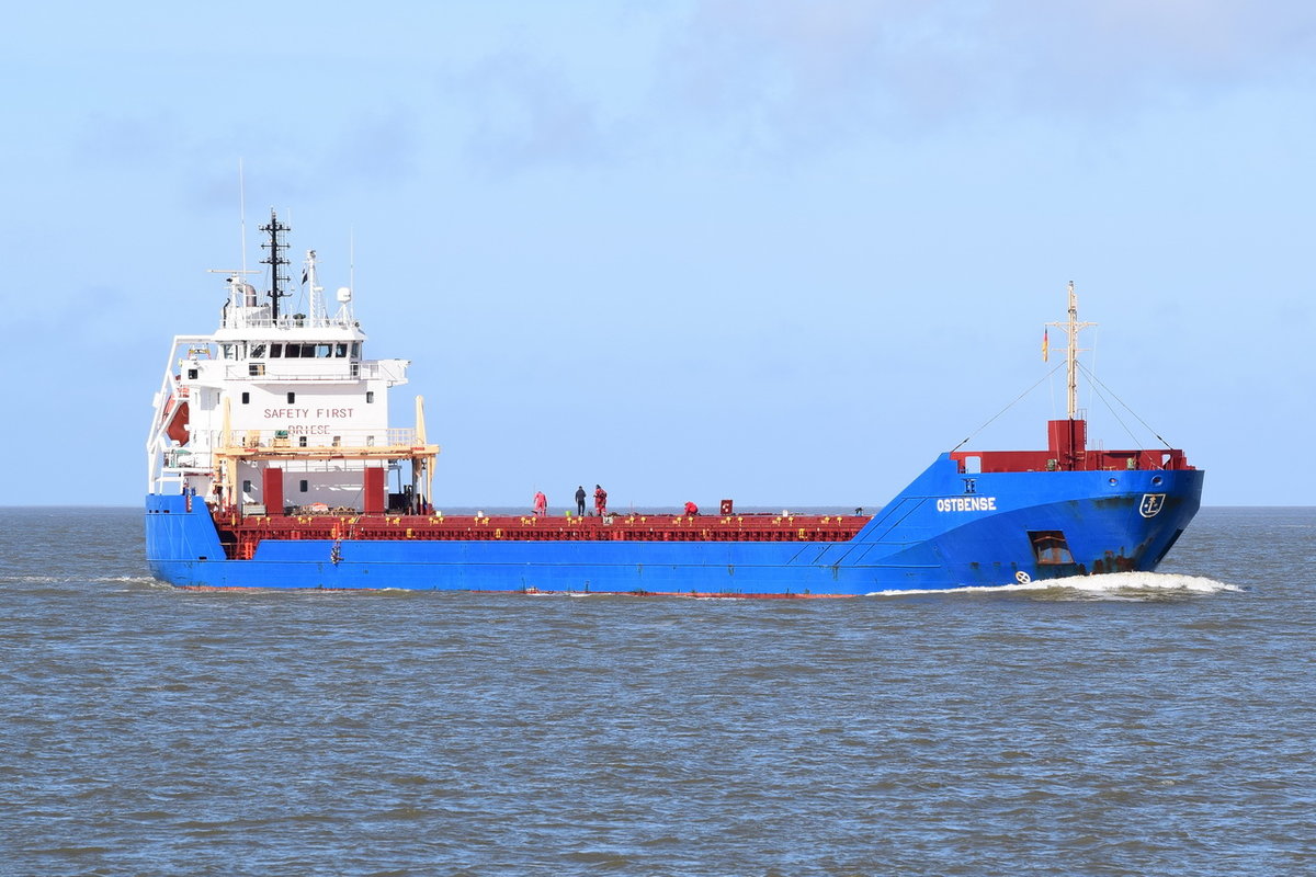 OSTBENSE , General Cargo , IMO 9566784 , Baujahr 2011 , 125.79 x 14.4 m , 19.03.2020 , Cuxhaven