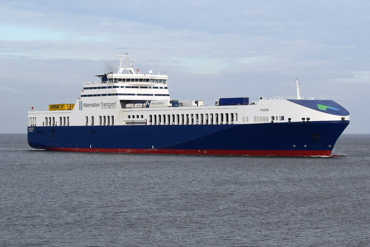 PAQIZE , Ro-Ro Cargoschiff , IMO 9457206 , Baujahr 2010 , 193 x 26.03 m , Cuxhaven , 09.11.2021