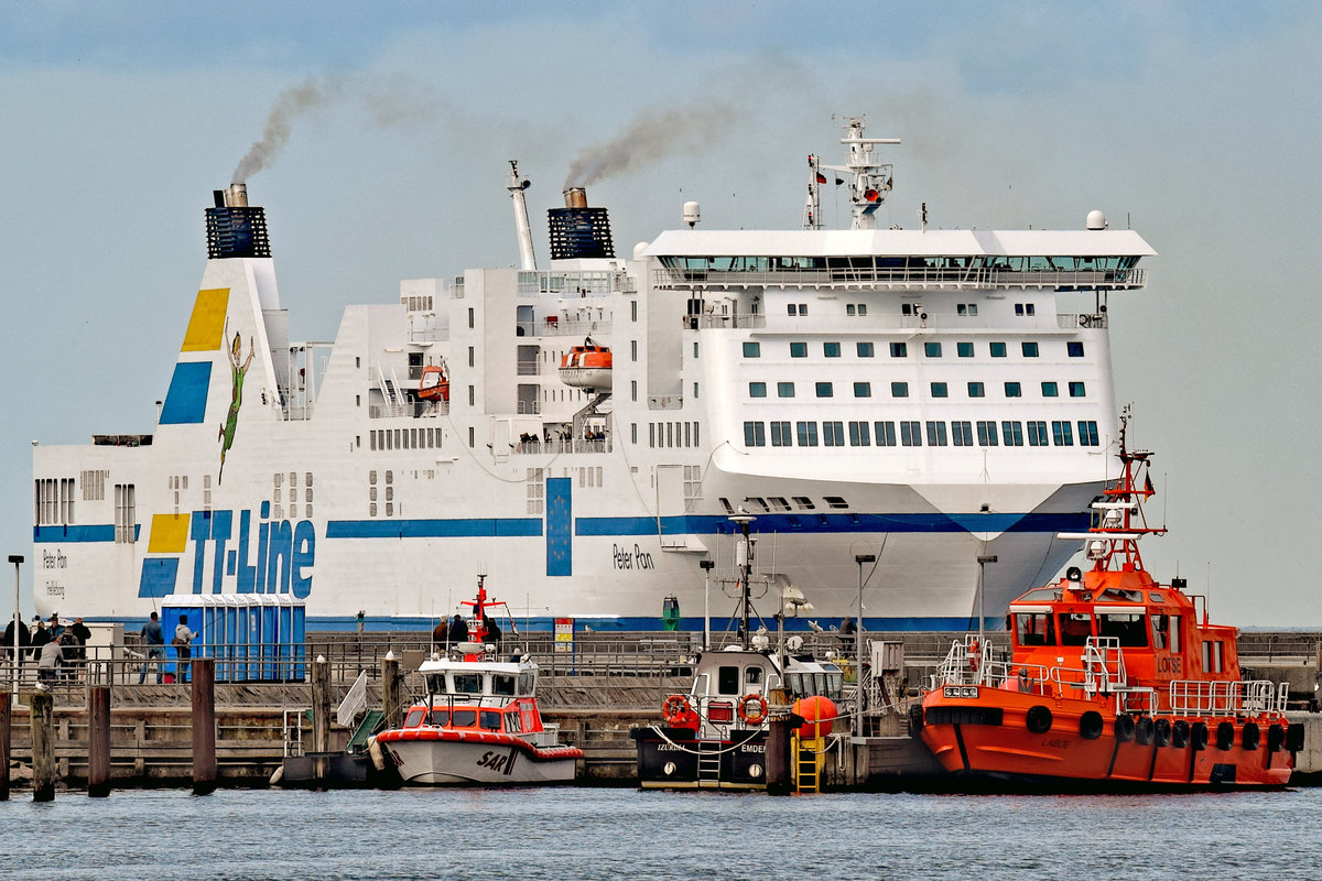 PETER PAN (IMO 9217242) am 24.06.2018 einlaufend Lübeck-Travemünde