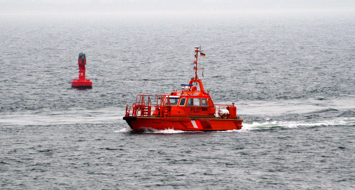 Pilot Meckelborg vor Rostock am 20.10.16