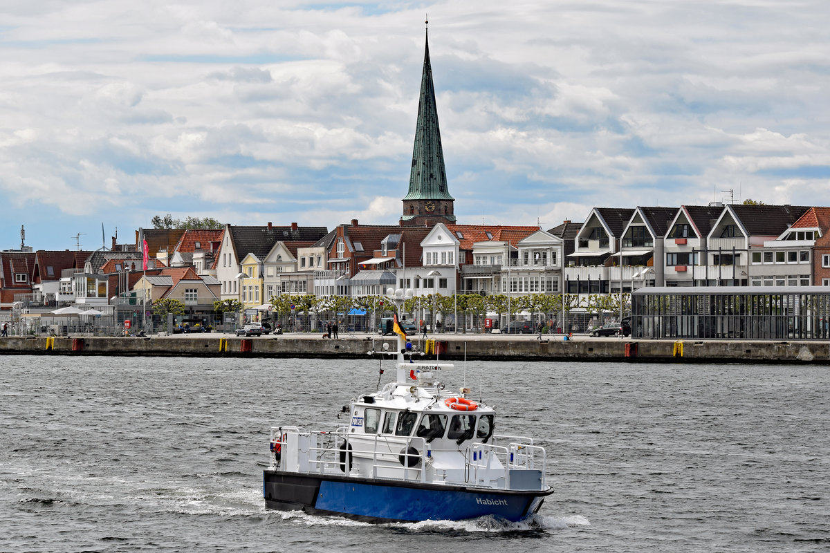 Polizeiboot HABICHT am 16.05.2020 in Lübeck-Travemünde