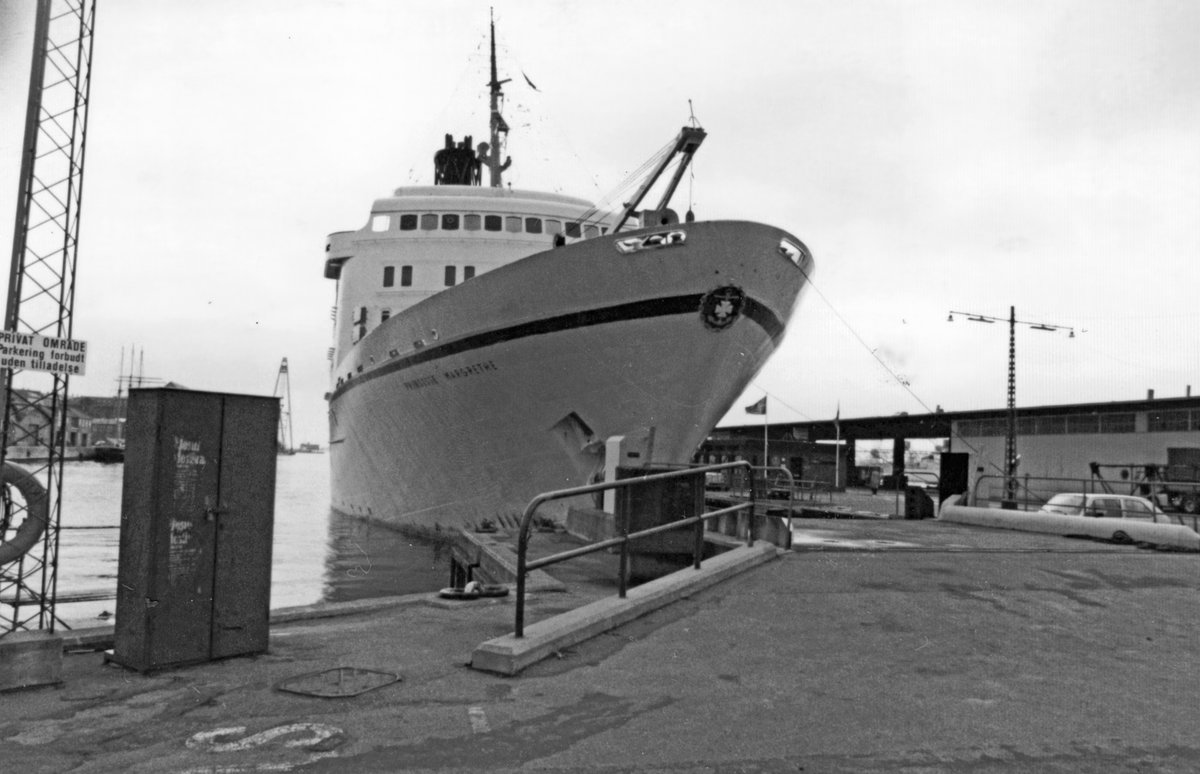 PRINSESSE MARGRETHE in Kopenhagen. Aufnahme vom April 1980