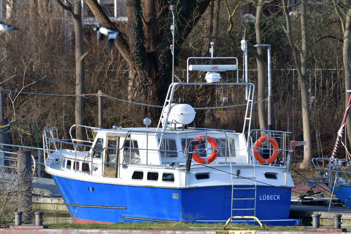 PRIWALL III am 27.01.2024 bei der Schleswig Holsteinischen Seemannsschule in Lübeck-Travemünde