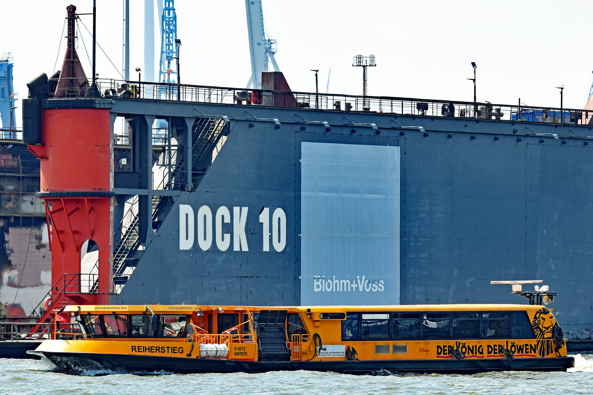 REIHERSTIEG (ENI 04811570) am 26.05.2020 im Hafen von Hamburg