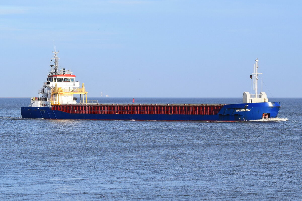 RICHELIEU , General Cargo , IMO 9369526 , 88.6 x 12.5 m , Baujahr 2007 , Cuxhaven , 09.11.2021