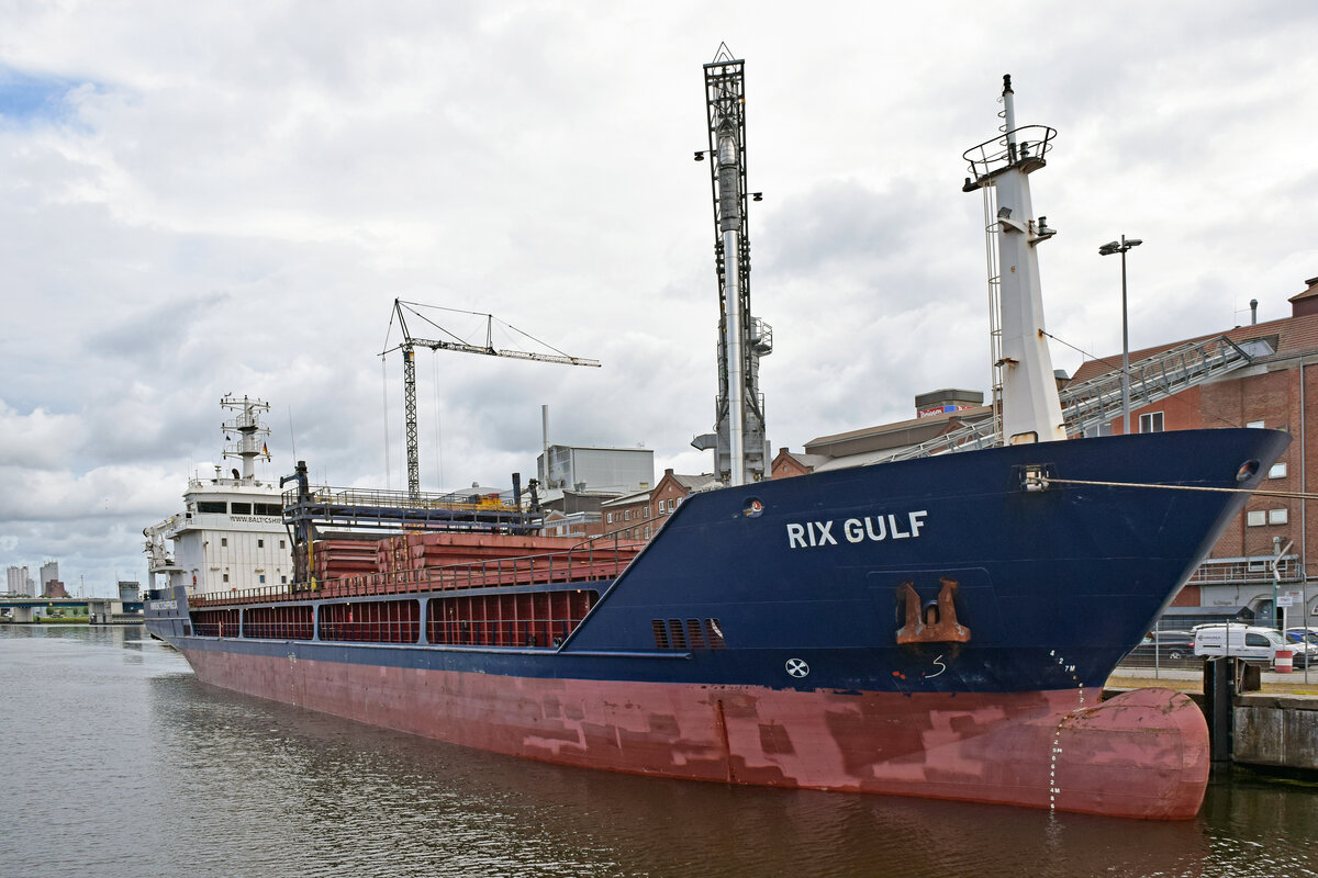 RIX GULF (IMO: 9396701) am 30.06.2023 in Lübeck