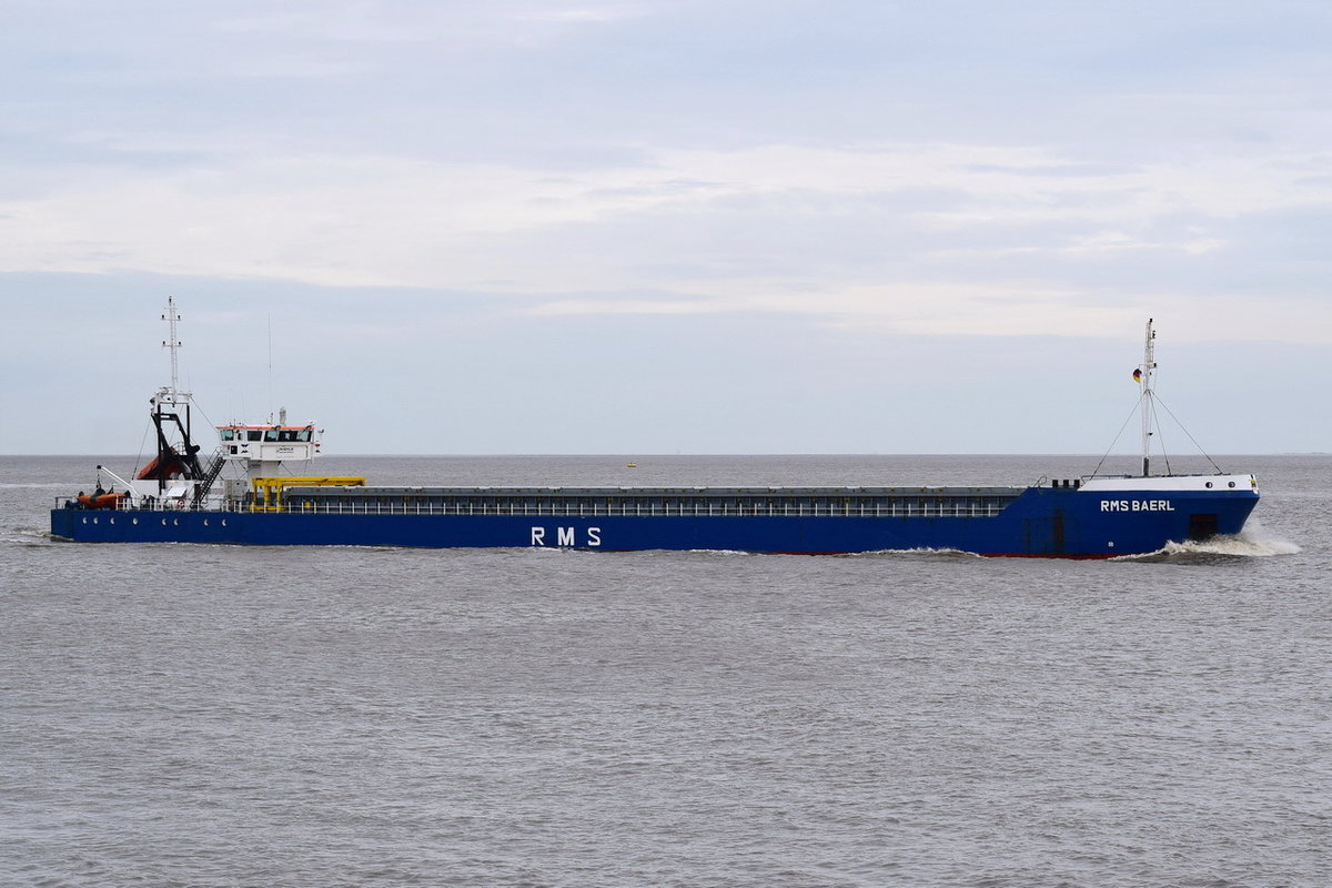 RMS BAERL , General Cargo , IMO 9194311 ,Baujahr 1999 , 99.9 x 11.5 m , Cuxhaven , 15.03.2020