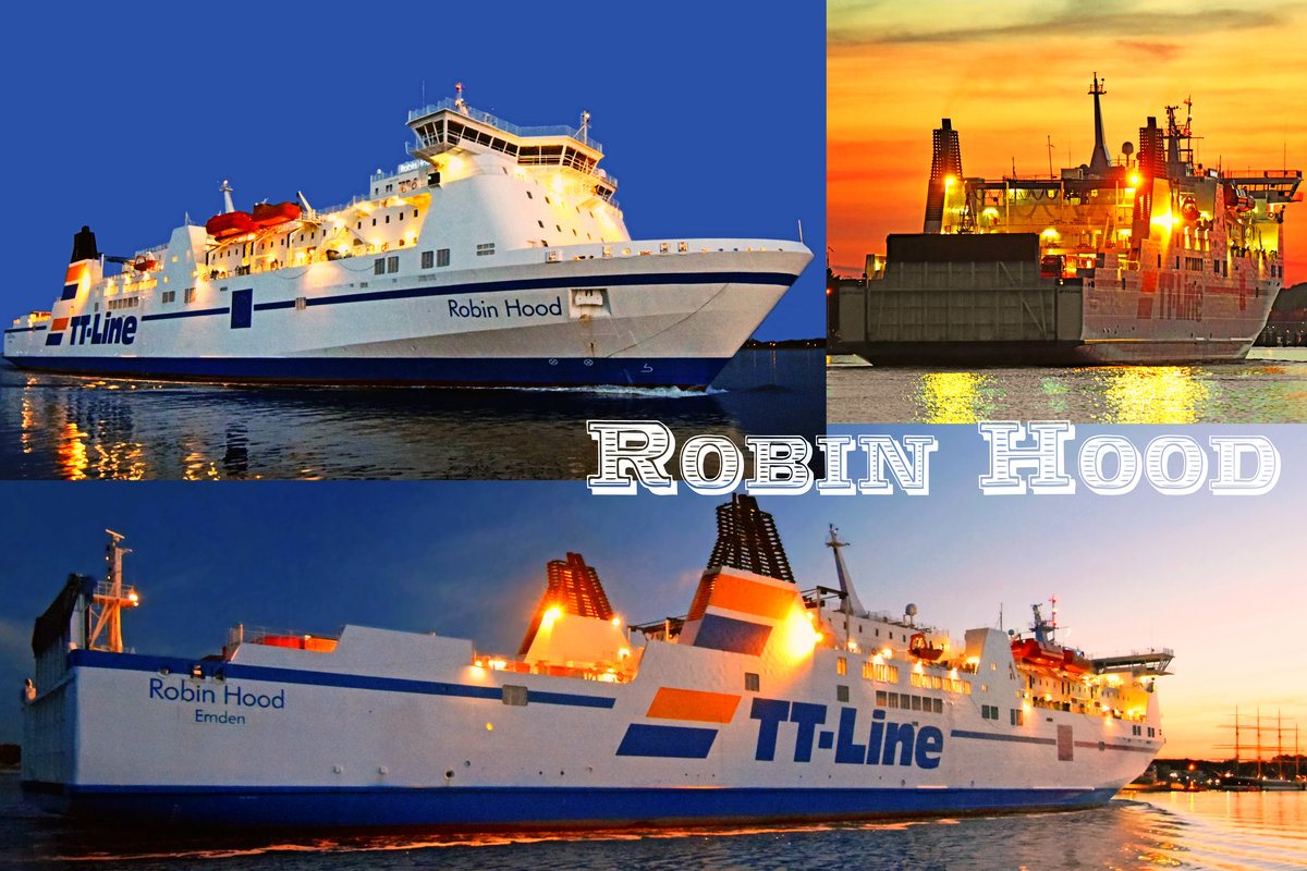 ROBIN HOOD (TT-Line) - Aufnahmen vom 12.10.2018 in Lübeck-Travemünde