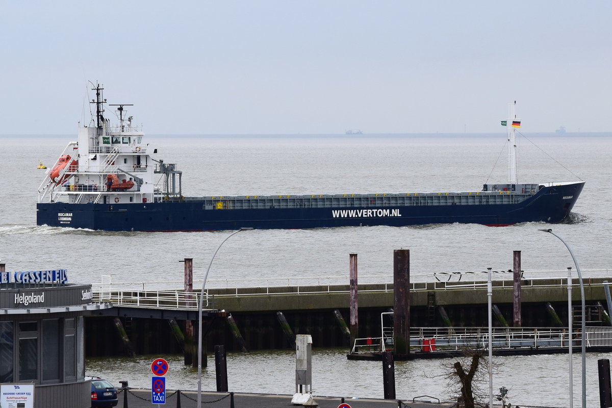 ROCAMAR , General Cargo , IMO 9552056 , Baujahr 2011 ,  99.48 x 13.53 m , Cuxhaven , 18.03.2020