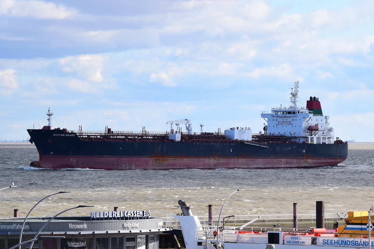 RUSTAQ SILVER , Tanker , IMO 9718753 , Baujahr 2015 , 183 x 32.21 m , Cuxhaven , 21.03.2020