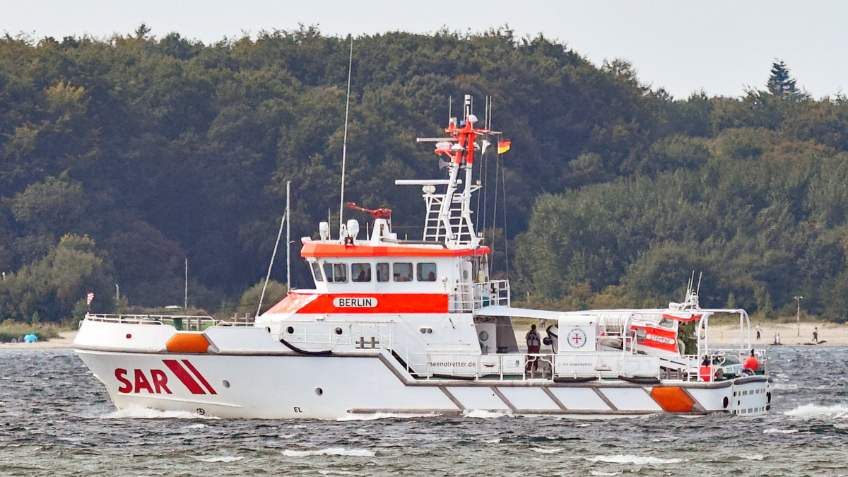 SAR-Boot BERLIN am 13.09.2020 in der Kieler Förde