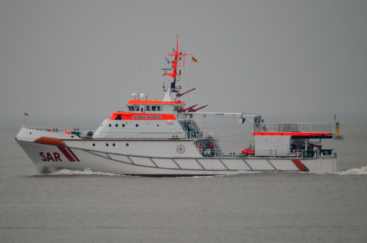 SAR HERMANN MARWEDE , SAR , IMO 9282601 , Baujahr 2003 , 46 × 10.6m ,16.05.2017  Cuxhaven