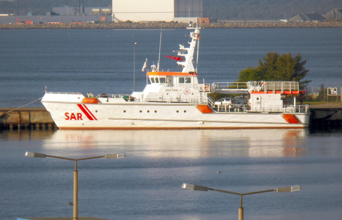 SAR Schiff  Harro Koebke  am 12.09.13 in Sassnitz.