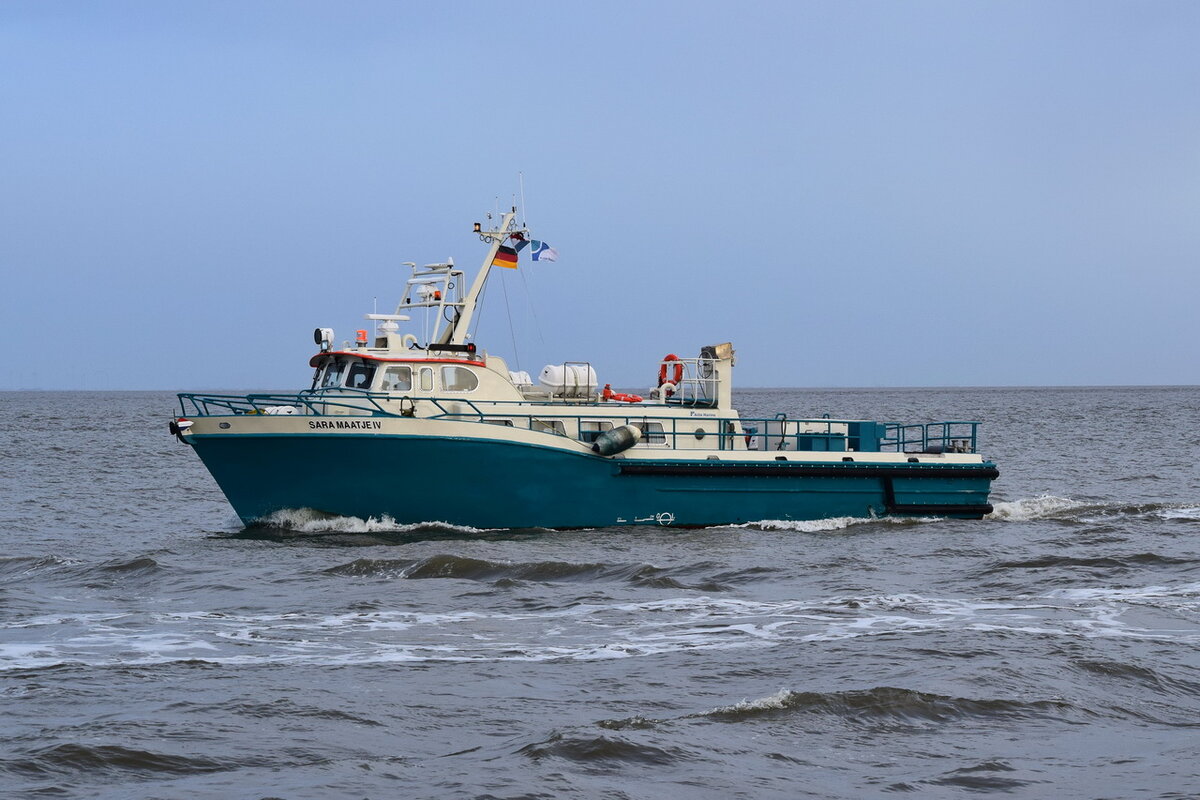 SARA MAATJE IV , Passagierschiff , MMSI 245175000 , 20 x 5 m , Cuxhaven , 08.11.2021