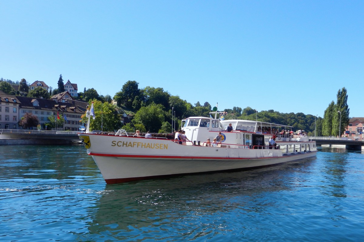 Schifffahrt Untersee und Rhein - MS SCHAFFHAUSEN in Schaffhausen - 03.09.2013