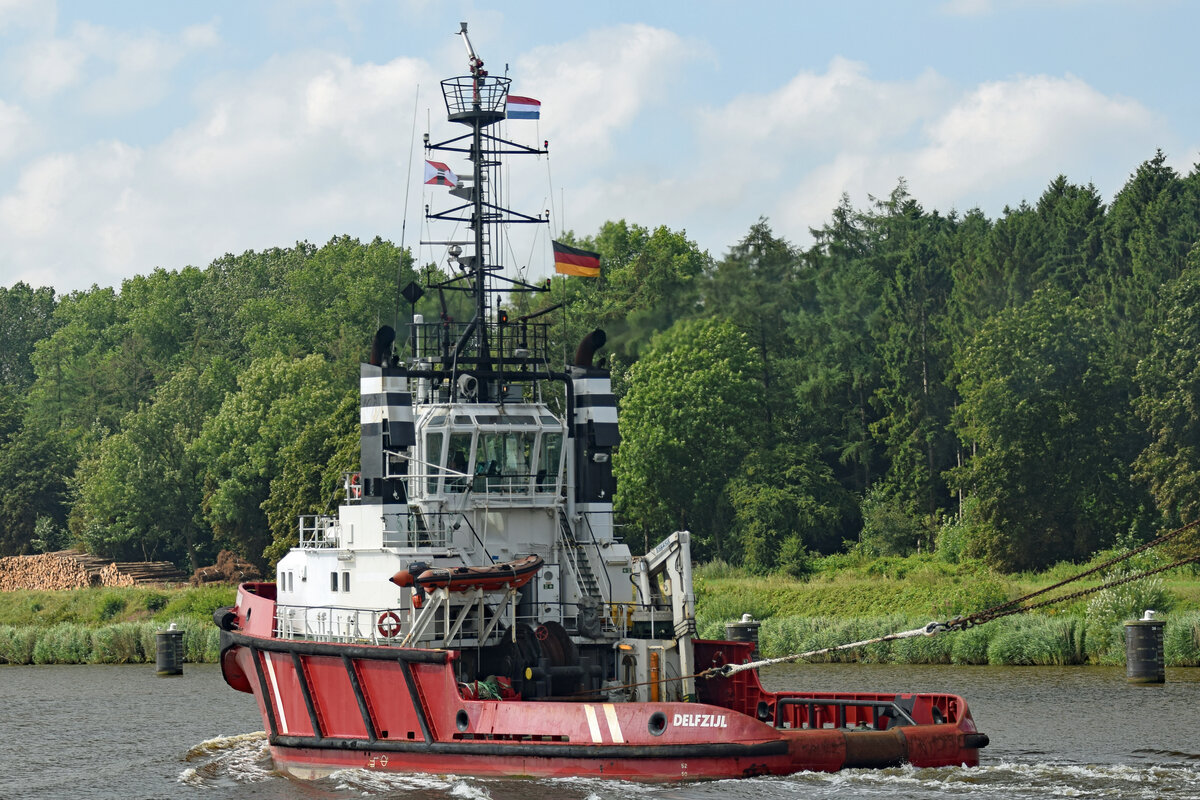 Schlepper / Tug WATERMAN (IMO 8318166) am 24.07.2021 im NOK (Nord-Ostsee-Kanal)