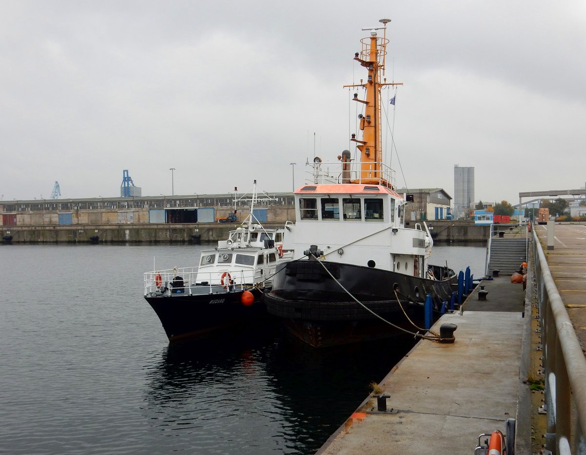 Schlepper AARON am 20.10.16 in Rostock