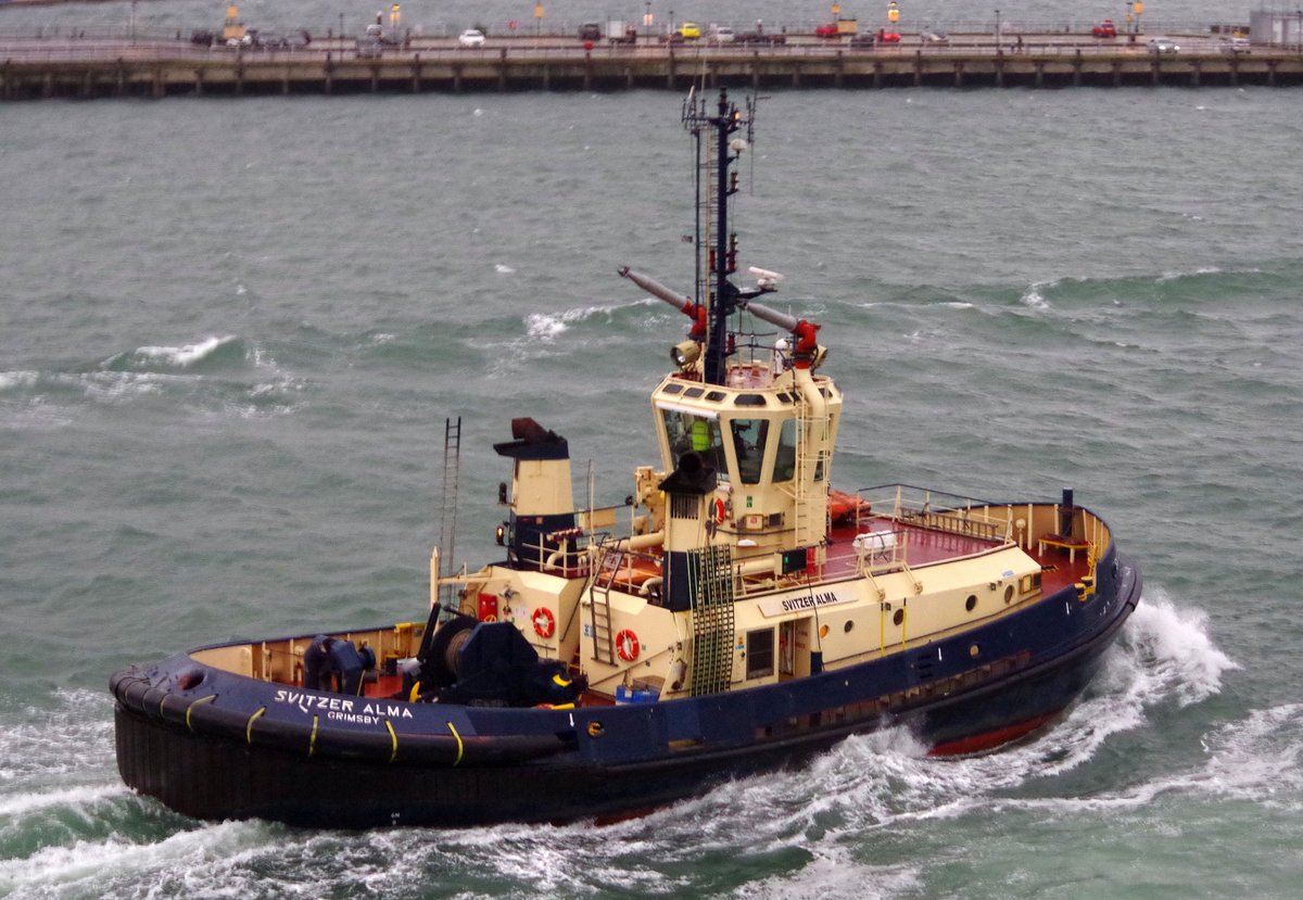 Schlepper SVITZER ALMA am 05.06.17 in Southampton
